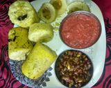स्टफ आलू और गोभी चावल ढोकला (Stuff aloo aur gobhi chawal dhokla recipe in Hindi) रेसिपी चरण 4 फोटो