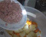 Foto del paso 2 de la receta: Ensalada de atún con papas y zanahoria