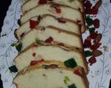 A picture of step 1 of Tuti fruity cake.