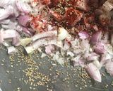 A picture of step 1 of Koki(Sindhi Style Onion Paratha).