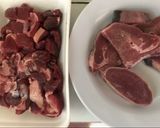 Foto langkah ke 1 dari resep Rawon daging dan lidah sapi.