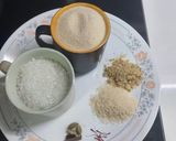 A picture of step 2 of Poppy seed semolina halwa.