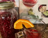 A picture of step 2 of Pomegranate Cocktail.