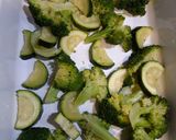 Foto del paso 2 de la receta: Pastel de verduras y salmón a la mostaza