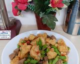 Foto langkah ke 5 dari resep Tumis buncis, bakso, tahu.