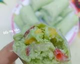 Hình bước làm 7 của món Kem túi bơ sữa chua trái cây