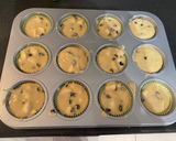 Une image de l'étape 6 de Muffins poires et chocolat.