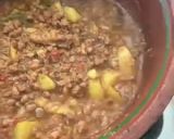 A picture of step 3 of Dum ka Qeema.