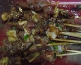 Sate kambing langkah memasak 2 foto