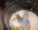 A picture of step 3 of Vegan Ginger, Orange and Cinnamon Oat Biscuits🍊, Sugar free and Baking powder/soda free.