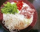 รูปขั้นตอนการทำที่ 1 ของ ผัดบะหมี่บุก,สันคอหมู,ขึ้นฉ่าย - คีโต