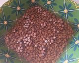 A picture of step 1 of Boni hoye Kali masoor ki daal.