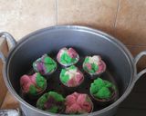Foto langkah ke 5 dari resep Bolu kukus rainbow merekah ala bundadari.