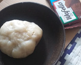 Foto langkah ke 4 dari resep Mochi isi wafer tanpa tepung ketan.