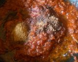 A picture of step 3 of Egg stew with pasta.