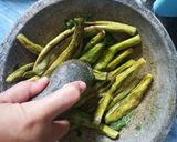 Foto langkah ke 5 dari resep Terong geprek cabe hijau.