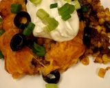 A picture of step 10 of Southwest Tatertot Casserole.