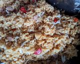 Foto langkah ke 3 dari resep Nasi Goreng Sosis.
