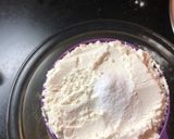 A picture of step 5 of Eggless Chocolate marble cake.