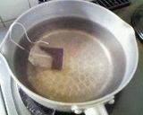 A picture of step 2 of Black Tea Pork.