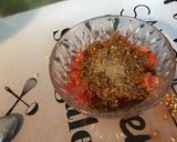Une image de l'étape 4 de Courgette jaune farcie pancetta tomates emmental aux épices et origan (recette plancha).