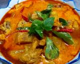 รูปขั้นตอนการทำที่ 6 ของ แกงกะทิไก่ลูกกล้วยดิบ