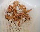 A picture of step 3 of Grilled Honey Prawn with Veggies.