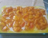 A picture of step 4 of Peach Cobbler.
