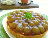 A picture of step 9 of Grape Tart with Red Wine Jelly.