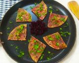 कॅरोट-बीटरूट पराठा (Carrot Beetroot Paratha Recipe In Marathi) रेसिपी स्टेप 7 फोटो 