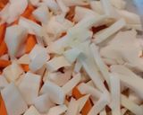 A picture of step 1 of Mix vegetables.