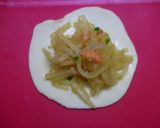A picture of step 5 of Taiwanese Daikon Radish Cakes.