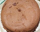 Foto langkah ke 8 dari resep Kue Ultah Coklat Murah.