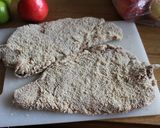 Foto del paso 2 de la receta: Milas, berenjenas horneadas y cocoritas, con panes Grosssos de aquellos