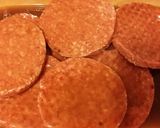 A picture of step 6 of Taisen's frozen baked burgers.