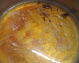 A picture of step 3 of Spanish chicken with browned rice.