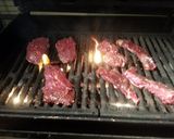 A picture of step 3 of Marinated Moose & Venison Grilled Steaks.