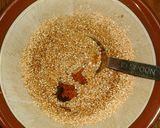 A picture of step 1 of Rejuvenating Sesame Marinated Bonito.