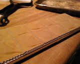 A picture of step 2 of Butternut squash ravioli.