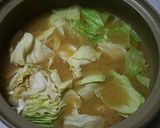 A picture of step 4 of Miso-flavored Chanko Nabe (Hot Pot).