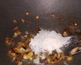 A picture of step 2 of Mushroom Soup.