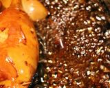A picture of step 12 of Ultra-Easy Plump Squid Stuffed with Rice (Ikameshi) and Teriyaki-Style Sauce.