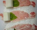 A picture of step 1 of Easy Daikon Radish Meat Wraps.