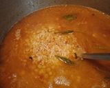 A picture of step 3 of Chane ki daal pulao.