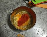 A picture of step 14 of Lobia Daal.