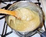 A picture of step 3 of Kimi Shigure (Egg Yolk & Bean Paste Cakes).