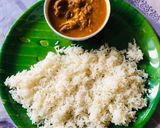 A picture of step 5 of Dal Gosht.