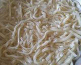 A picture of step 1 of Veg Chowmein.
