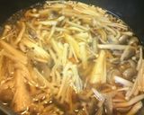 A picture of step 4 of Easy Agedashi Tofu with Savory Mushroom Sauce.
