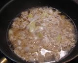 A picture of step 3 of Lightly Flavored Daikon Radish with Chicken Ankake Sauce.